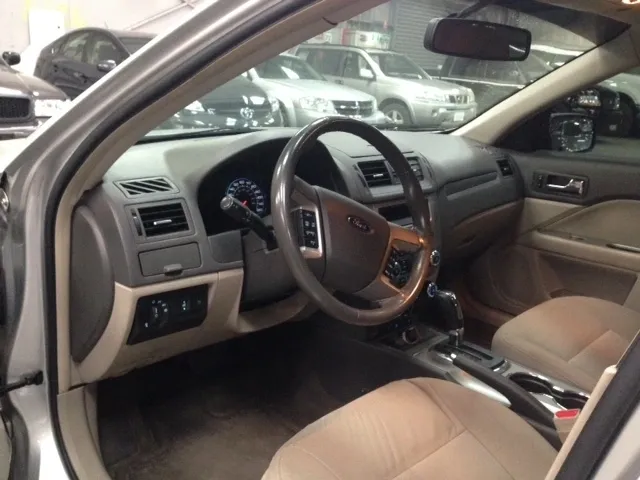 inside the car view